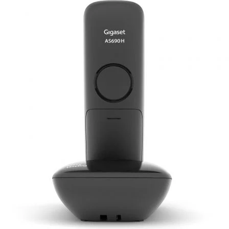 Gigaset AS690 Teléfono Inalámbrico DECT Negro con Pantalla Iluminada y Protección contra Llamadas No Deseadas, Teléfono con Manos Libres y Gran Agenda Gigaset AS690 Teléfono Inalámbrico DECT Negro con Pantalla Iluminada y Protección contra Llamadas No Deseadas, Teléfono con Manos Libres y Gran Agenda